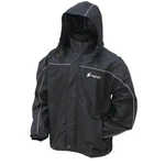 Frog Toggs NTH65125-01 Highway Toadz Motorcycle Reflective Rain Jacket Sm Black. Fixed Price $69.25.