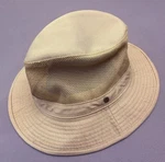 Stetson No Fly Zone Sun Guard Mesh Bucket Hat Tan Upf 50+ Mens. Fixed Price $25.26.