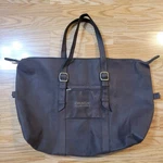 Oracle Applications Large Brown Leather Shoulder Adjustable. Fixed Price $25.00.