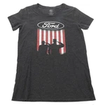 Ford Womens Proud To Honor Shield Flag Salute T-shirt Gray Large. Fixed Price $27.58.