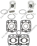 1990 Yamaha Exciter 570 Spi Pistons Top End Gasket Kit Std Stock Bore 73MM. Fixed Price $159.77.