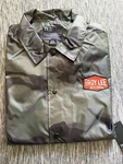 Troy Lee Designs Service Windbreaker Jacket Camo Army Green Size Large. Fixed Price $100.00.