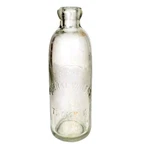 Antique 1880'S C.c. Mineral Water Troy Ny Embossed Hutchinson Bottle New York. Fixed Price $24.95.