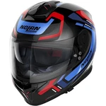Nolan N80-8 Ally N-com Motorcycle Helmet Black/blue Street Touring Adult Large. Fixed Price $179.95.