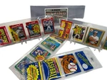 5 Pack Crystal Clear Vinyl Rack Protector Sleeves Baseball/football Topps. Fixed Price $9.29.