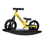 Strider 12 Sport Bike (yellow) + Rocking Base. Fixed Price $279.98.