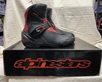 Alpinestar SMX-3 Riding Boot Vented Black & Red Size 9.5US/44EURO. Fixed Price $199.95.