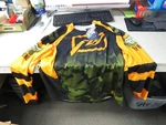 Nos Fly Racing Black & Orange Evo 2.0 Mx Motocross Jersey Adult Xl 369-127X. Fixed Price $99.99.