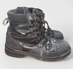 Milwaukee MB445 Outlaw Mens Leather Motorcycle Biker Boots Side Zip 10.5D. Fixed Price $39.99.