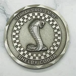 Carroll Shelby Satin Challenge Coin GT350 "ferrari's Ass Is Mine" Case. Fixed Price $46.79.