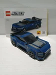 Lego 76920 Speed Champions Ford Mustang Dark Horse Used Complete W/ Manual Retir. Fixed Price $17.99.