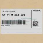 Genuine Bmw 64119382591 - Blue Suite No.. Fixed Price $75.83.