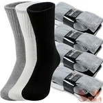 Lot 3-12 Pairs Mens Solid Sports Athletic Work Plain Crew Socks Size 9-11 10-13. Fixed Price $12.99.