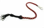 Paracord Motorcycle Biker Get Back Whip 1" Ball & Skulls 36" Red Black. Fixed Price $29.99.
