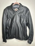 Men's Harley Davidson Leather Jacket 2XL Tall Biker Motorcycle Riding. Fixed Price $124.50.