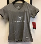 Polaris Women Signature Short Sleeve Tee Grey Small #286505002. Fixed Price $5.00.