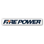 Fire Power Sticker White 100/PACK 99-8102. Fixed Price $40.65.