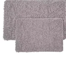2 Pc. Lavish Home Chenille Bath Mat Set Color: Gray. Fixed Price $45.00.