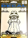 Lethal Threat Designs Two Pack School Decal Sheet 5.5 X7.5" Vinyl Sticker. Fixed Price $8.98.