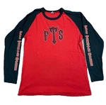 Full Throttle Saloon Red Black Raglan Long Sleeve T-shirt Xl Usa. Fixed Price $9.99.
