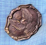 Harley Davidson Eagle Bar Shield Belt Buckle Rare Biker Brass Vtg Taiwan .GMP246. Fixed Price $129.99.