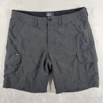 Fox Racing Slambozo Tech Cargo Shorts Men's 34 Gray 9" Walking Hiking Active. Fixed Price $15.74.
