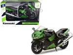 2011 Kawasaki ZX-14 Ninja Green 1/12 Diecast Motorcycle Model By New Ray 57433. Fixed Price $16.49.