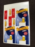 Circa 1950S Braumeister Cadet Triple Display Sign, Milwaukee, Wisconsin. Fixed Price $49.00.