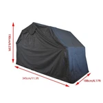 Heavy Duty Motorcycle Storage Garage Shelter Shed Cover Blcak Tent Large. Fixed Price $297.04.