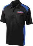 Throttle Threads Parts Unlimited Polo Shirt Black/blue 2XL PSU36CS416BRB2X. Fixed Price $69.95.