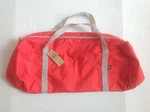 American Eagle Aeo Orange Duffle Bag W/ Gray Straps Nylon New Nwt. Fixed Price $13.50.