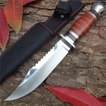 High Quality Hot Model Portable Outdoor Tactical Defense Fixed Blade Knife Tool. Fixed Price $14.99.