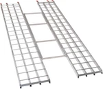 Moose Racing 46IN X 85IN Tri-fold Aluminum Ramp. Fixed Price $365.97.