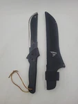 Gerber Gator Machete Jr. 31-000759 18.75" Dual Blade Saw & Edge W/ Sheath. Fixed Price $19.95.