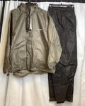 Frogg Toggs Mens AS1310-105 All Sports Stone Black Flexible Rain Suit Size Xl. Fixed Price $59.99.