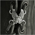 Eagle Upwing Side Lace Vest Extender 6 Pack Biker Harley Motorcycle Jacket. Fixed Price $21.92.