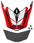 Shoei Vfx-evo V-470 Visor/peak Jammer Red. Fixed Price $97.22.