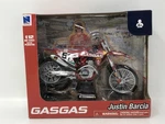 Ray Gasgas Mc 450F 1:12 Scale Die-cast Motorcycle Justin Barcia #51. Fixed Price $24.99.
