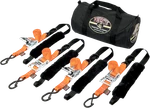 Powertye Mfg. TRAILERKIT-89 Fat Strap Orange Tie Downs. Fixed Price $113.86.