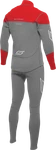 Slippery Breaker Wetsuit And Jacket Charcoal/red 3XL 3201-0287. Fixed Price $159.95.