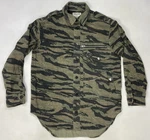 Zadig & Voltaire Troy Camou Military Shirt Jacket Women Xs Green Shaket. Fixed Price $74.95.
