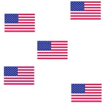 Factory Effex 5PK Us Flag Stickers 28-90016. Fixed Price $11.19.