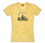 Ducati Graphic Scrambler Women's T-shirt Top Short Sleeve Lady Yellow New!!. Fixed Price $40.55.