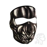 Black White Gold Ancient Skull Neoprene Full Face Mask Biker Reversable Atv. Fixed Price $10.95.