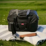Fox Racing Tonal Monogram Duffel Bag Sports Black Pink Moto 20"X14"X7.5". Fixed Price $109.90.