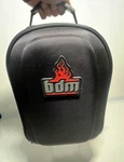 Big Dog Motorcycles Sissybar Bag Travel Backpack With Flame Logo And Cover. Fixed Price $59.99.