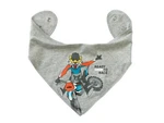 Ktm Baby Radical Bib - Grey 100% Cotton Infant Feeding Oem New 3PW220007800. Fixed Price $15.99.