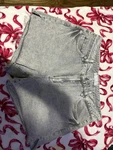 Women With The Fox Denim Shorts Light Gray Size 13/31. Fixed Price $10.00.