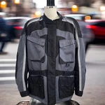Firstgear Black Gray Mesh Motorcycle Jacket Touring Armor Biker Riding Xl. Fixed Price $77.99.