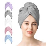 Microfiber Hairs Wrap: Pack 10X26 Dryer Towels For Women A.... Fixed Price $18.57.